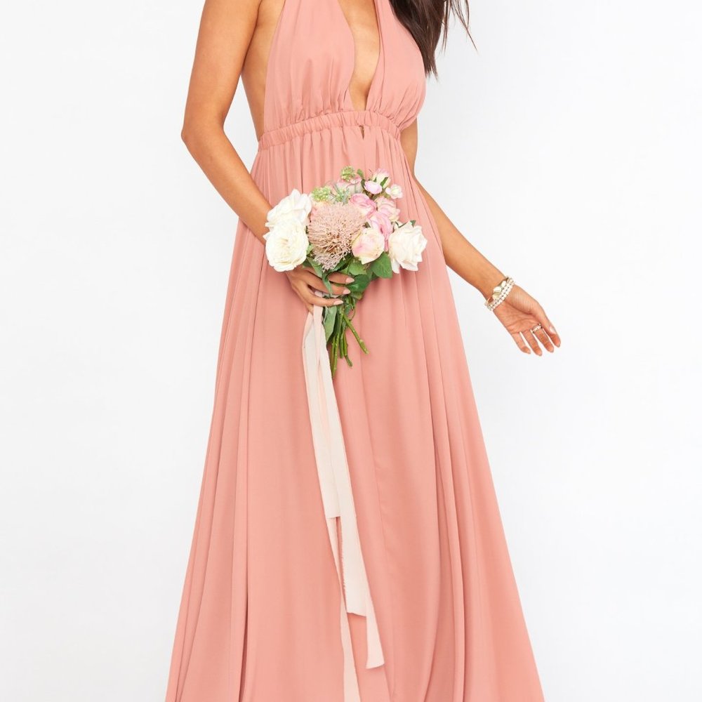 Showmeyourmumu - Luna Halter Dress - Rustic Mauve
